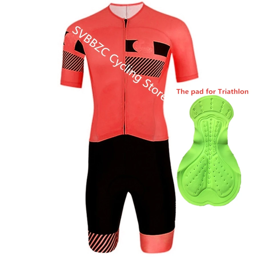 03-Pic Color Новинка, мужской спортивный костюм для велоспорта, Триатлон, костюм, Ropa Ciclismo, Майо, быстросохнущий, короткий рукав, велосипедные майки, комплект одежды - Цвет: 03-Pic Color