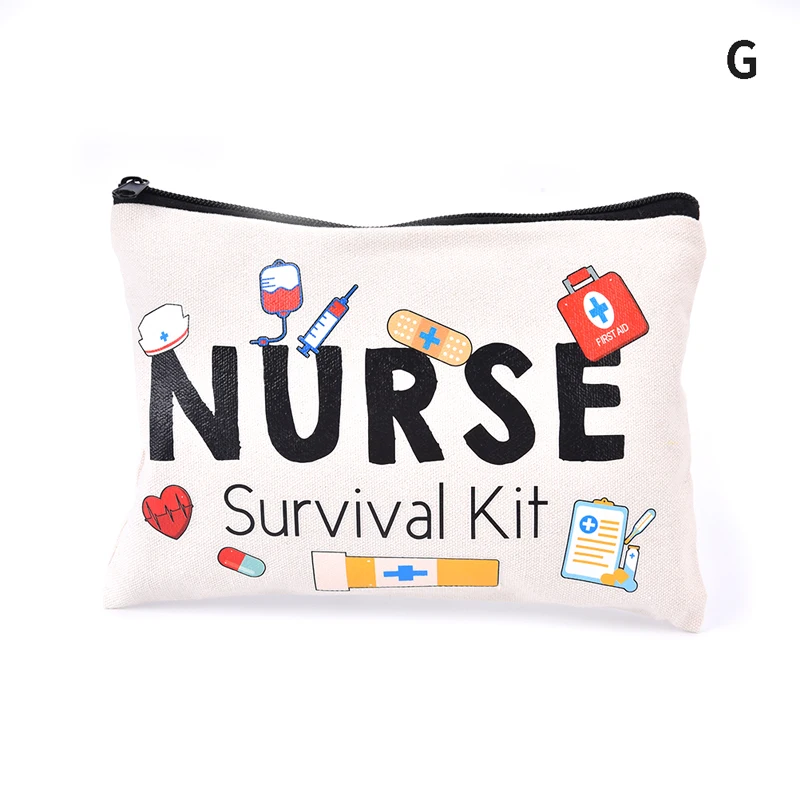 Nurse Makeup Bag, Vegan Leather Pencil Bag, Nursing Graduation Gifts, Gifts  for Doctors, Pencil Pouch for Nurses