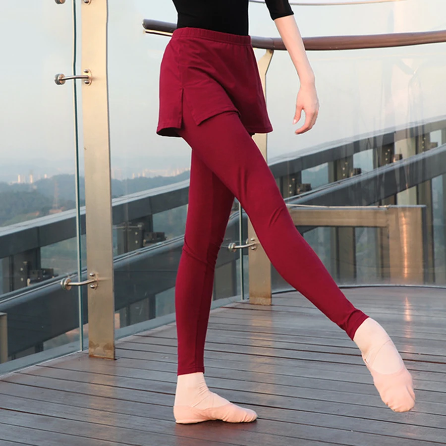 

Ballet Skirt Trousers Practice Performance Shorts Trousers Pants Adult Soft Dance Skirt Gymnastics Training Dance Clothes Women