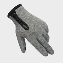 Зимние толстые ветрозащитные морозостойкие термальные перчатки для спорта на открытом воздухе, езды, вождения, катания на лыжах, перчатки для мужчин и женщин, Новинка