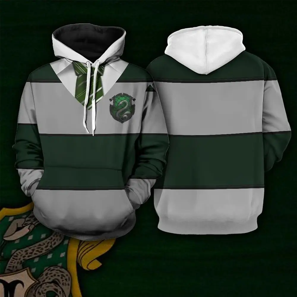 Slytherin Hoodie Sweatshirts Cosplay 