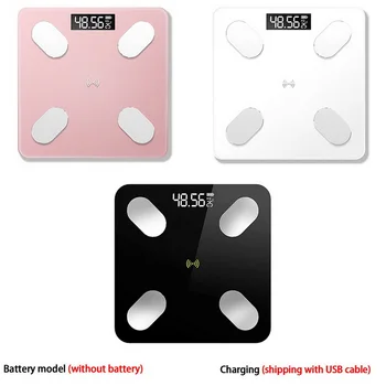 

Bluetooth Body Fat Scale, Digital Bathroom Scale, Body Composition Analyzer, Backlit Smart Bathroom Scale, Weight Scale,