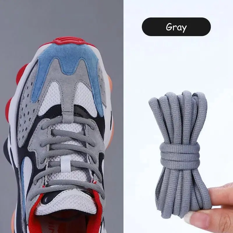 Versatile Round Non-Slip Wear-Resistant Shoelaces