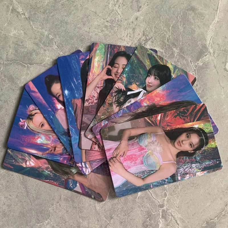 10pcs Set Kpop Twice New Album Taste Of Love Small Card Around Lomo Card Photocard Business Cards Aliexpress