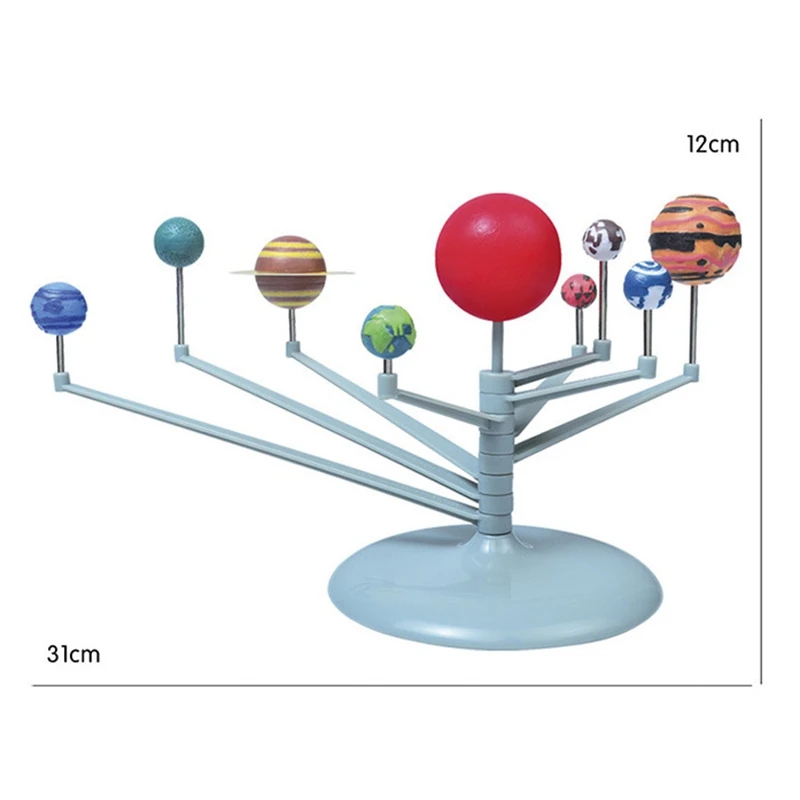  Eight Planet Models Diy Solar System Stars Nine Planets Assembled Astronomical Instrument Teaching  - 4000372525590