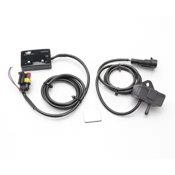 

CNSPEED Blue Light Digital Boost Gauge AUTO Booster Table -14~40 PSI Supercharged Instrument Supercharged Thermometer