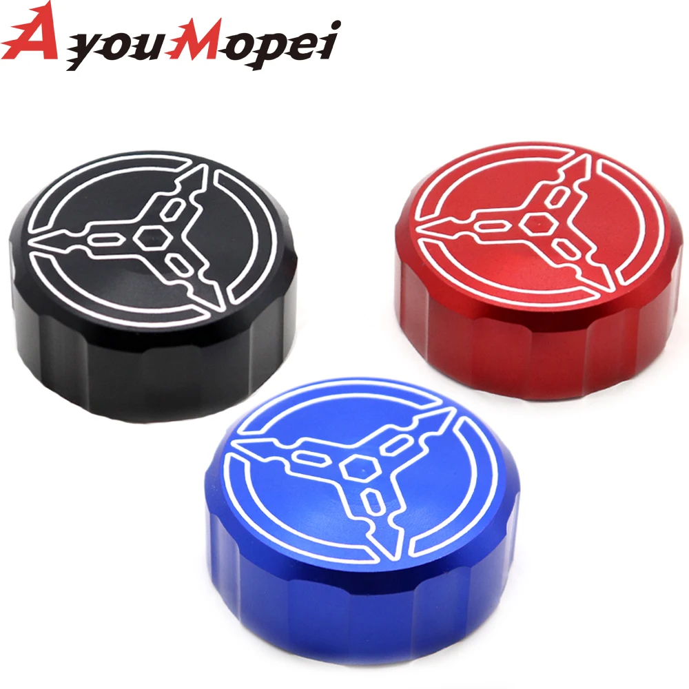

For YAMAHA FZ-10 FZ 07 FZ-09 FZ8 N/S XSR 900 700 MT 125 MT25 MT-03 Rear Brake Reservoir Cylinder Cover Motorcycle Oil Fluid Cap