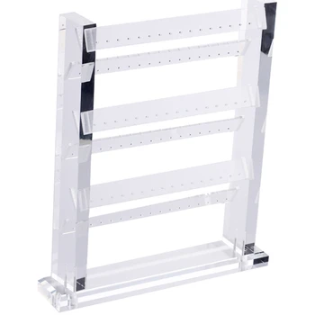 

Acrylic Beads Display Earring Hanger Case Hair Clip Display Holder Jewelry Bracelet Beads Stand Headwear Organizer