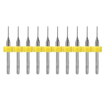 

Power Tools PCB Drill Bits Supplies 10pcs Circuit Board Carbide Acrylic Wood