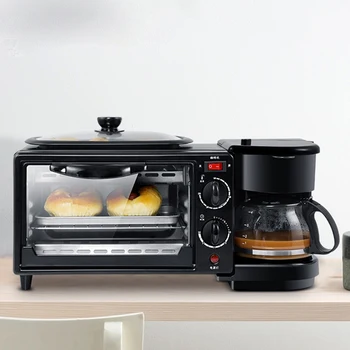 

Breakfast machine home three-in-one lazy breakfast artifact automatic multi-function sandwich sandwich toast test box