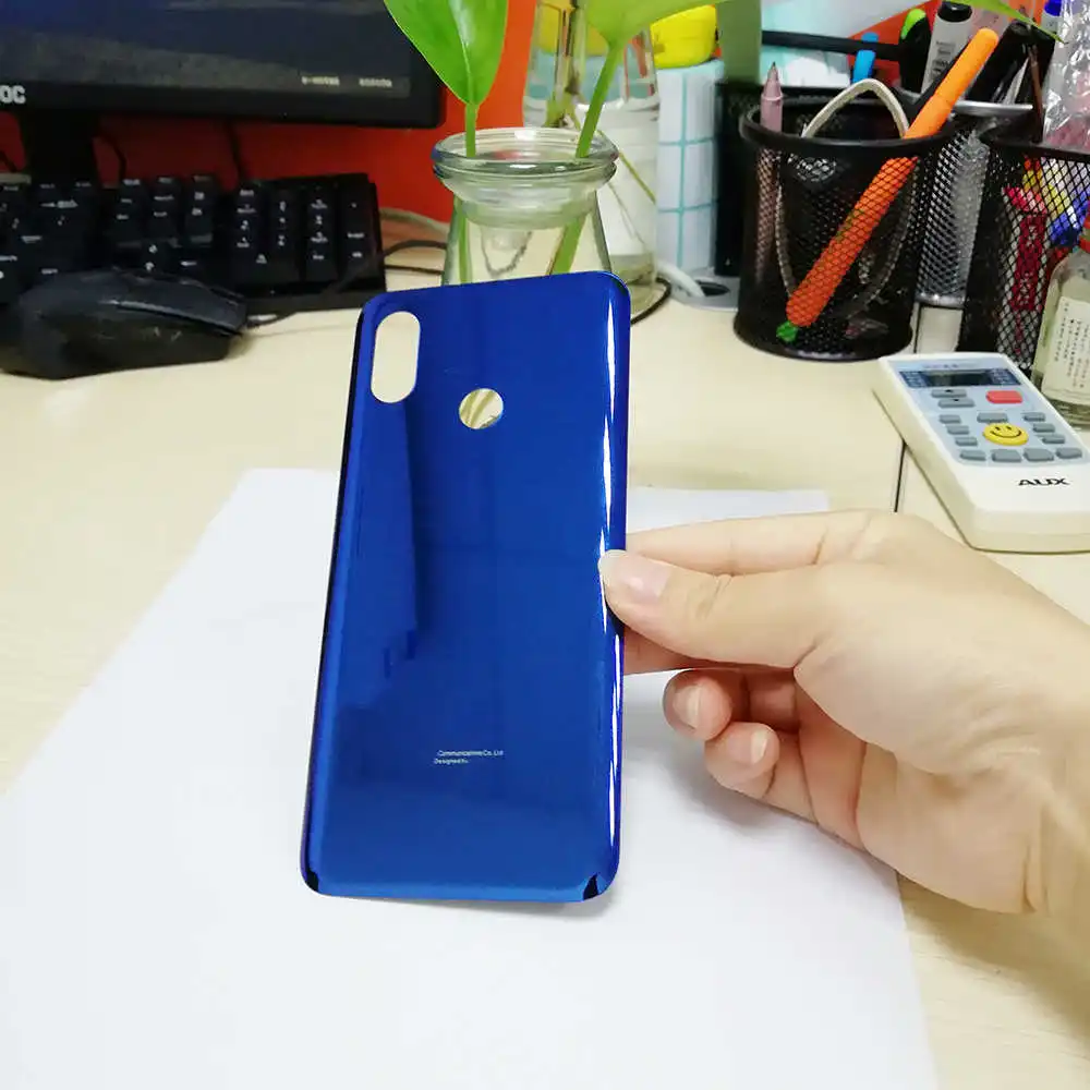 Крышка батарейного отсека для Xiaomi mi 6 8 Lite 9 Explorer, задняя крышка из стекла для телефона mi 6 mi 8 Lite mi 9 9 Explorer, замена корпуса аккумулятора