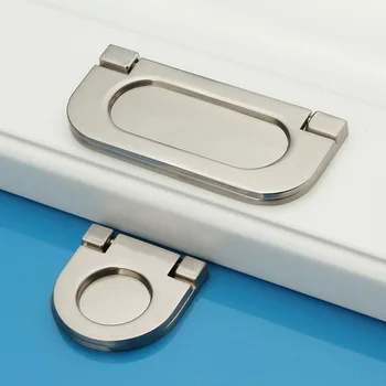

25mm/64mm Zinc Alloy hidden handle modern handle Kitchen Furniture Knob cabinet bedroom drawer knobs Cabinet pulls