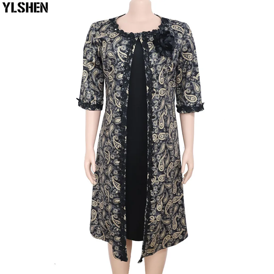 

2 Piece Set Christmas African Dresses For Women Dashiki Elegant Mom Dress Bazin Riche Africa Clothing Dresses African Clothes