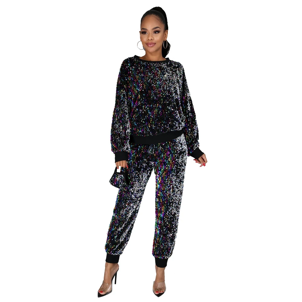 sequin tracksuit plus size