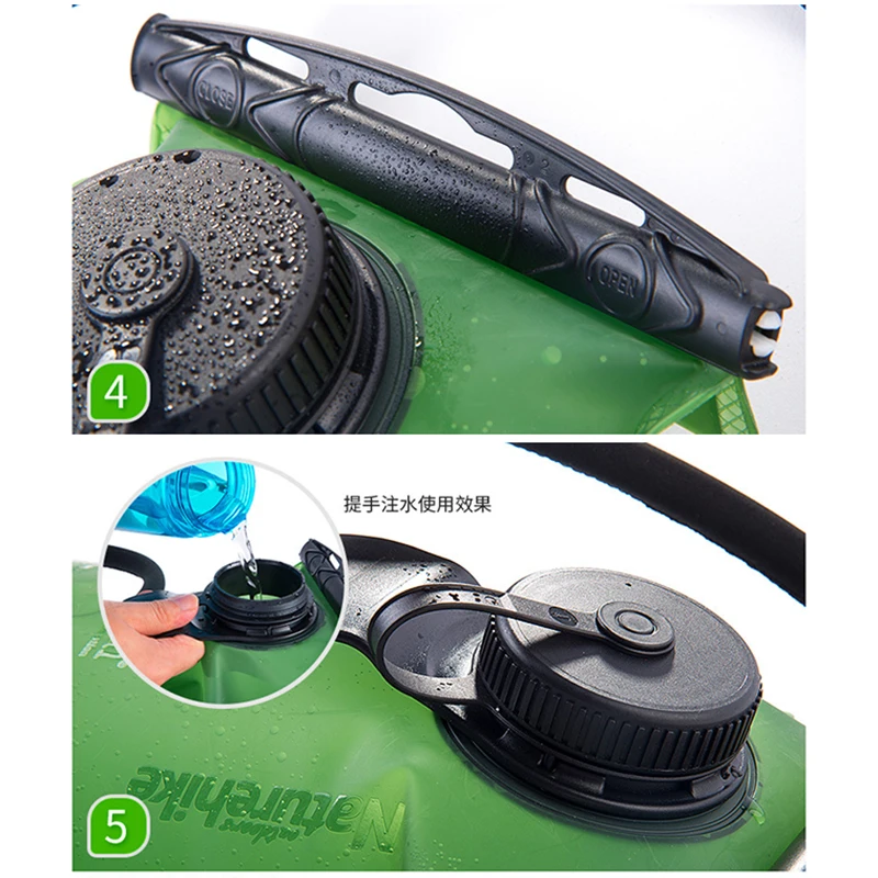 

Hydration Bladder 3L Water Pack Reservoir Replacement Running Hiking Folding