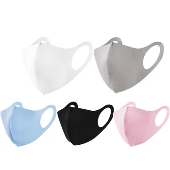 

5PCS Unisex Mask Dustproof Mouth Face Mask Reusable Washable Adult Cotton Face Mouth Covering Mascarilla reutilizable masque#Y5