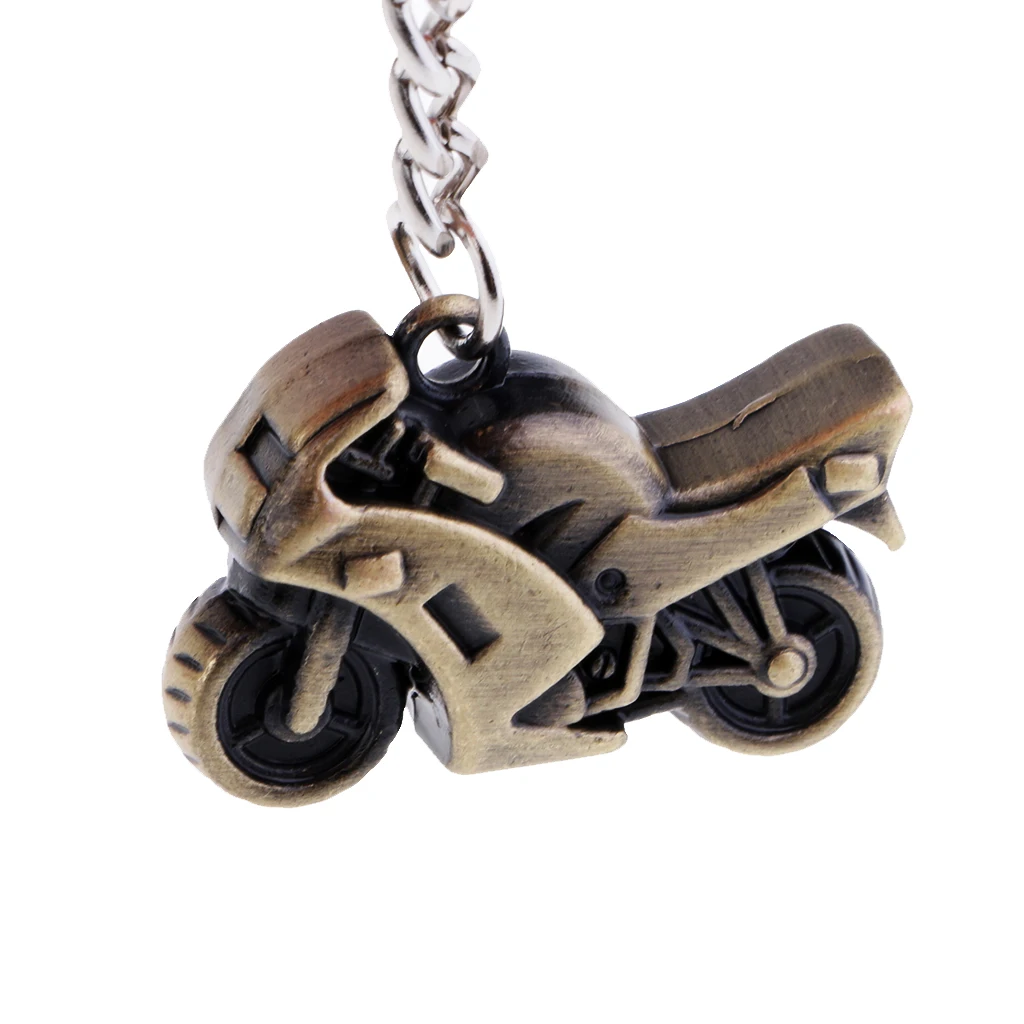 Creative Classic Motorbike Keychain Keyholder Charms Pendant for Men Women