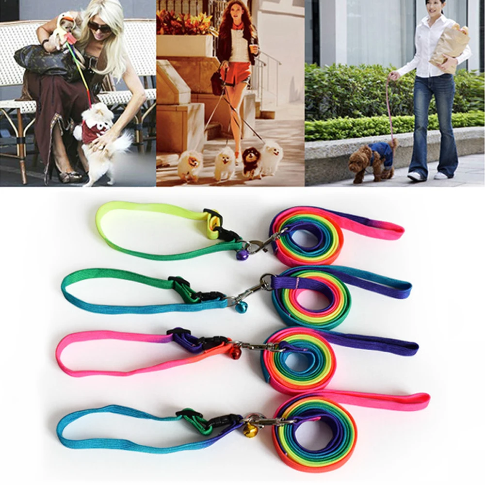 

Adjustable Small Pet Dog Leash For Dogs Puppy Lead Walk Out Hand Strap Collar For Cat Rabbit Dog Leash Pet Product