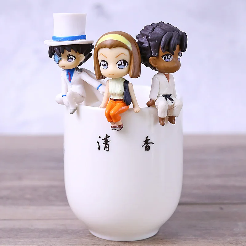 

PUTITTO Series New Detective Conan Figure Complete Gashapon Collectible Mascot Toys 6pcs/set