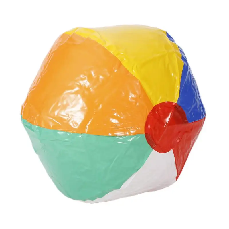 23cm Beach Ball Inflatable Blowup Panel Beach Ball Holiday Party Swimming Garden Toy Play Party Water Game For Children Gift