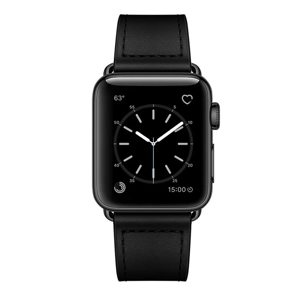 Ремешок для наручных часов Apple Watch 38 мм, 42 мм, из натуральной кожи петлевой ремешок для наручных часов Iwatch, версия 5/4/3/2/1 44 мм 40 мм браслет аксессуары для часов