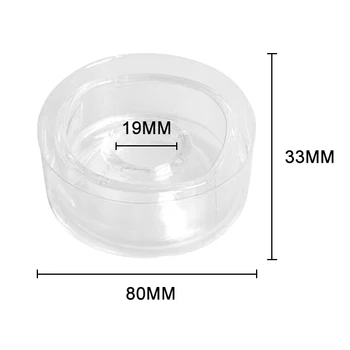 Newly Universal Soft Silicone Vacuum Suction Penis Pump Replacement Sleeve Donut Seal Sex Products 19ing 1
