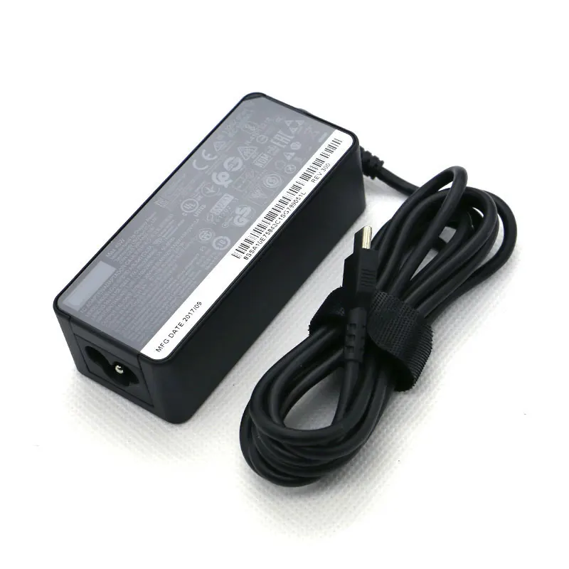 20 в 2.25A 45 Вт USB-C type-C адаптер для ноутбука Зарядное устройство ADLX45YCC3A для lenovo ThinkPad 13 Chromebook type 20GL 20GM ноутбук