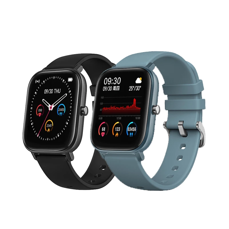 

Full Touch Screen Smart Watch P8 1.4inch Man Women Wristband Blood Pressure Monitor Fitness Tracker Call Remind Smartwatch 2020