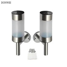 Светодиодный настенный светильник на солнечной батарее, уличный водонепроницаемый светильник, настенный светильник с датчиком, энергосберегающий уличный светильник для двора, дорожка для дома, сада, лампа для безопасности