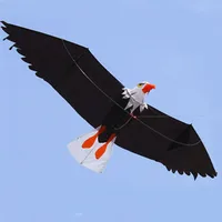 Outdoor Fun 2.2m Power 3D Huge Eagle Kite Toy Lifelike Bird Kites For Adults And Children With Handle And Line Factory Sale 1