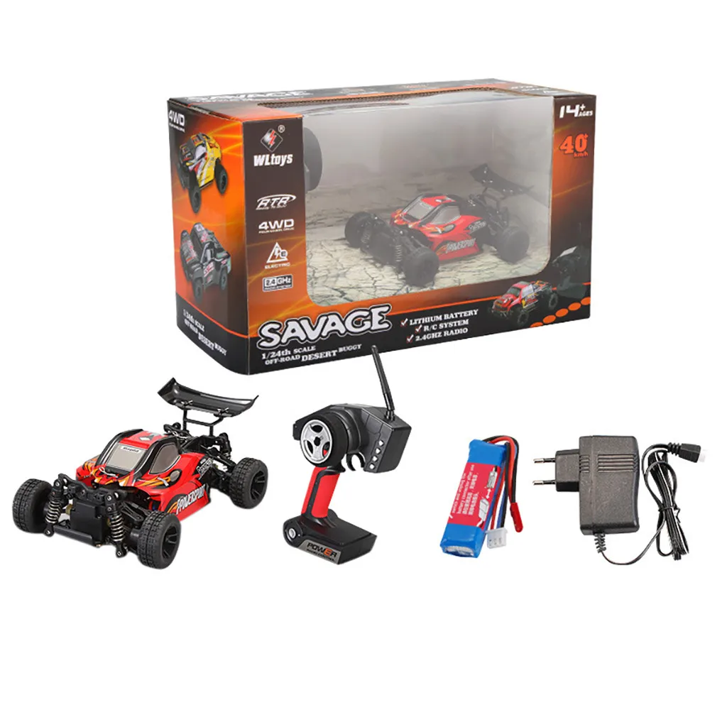 A202 rc car 1:24 4wd drive дистанционное управление 2 4G пустыня внедорожник дрейф 40 км/ч