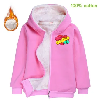 

Autumn Winter Warm Kids Hoodies Coat Me Contro Te Cartoon Sweatshirts Toddler Baby Clothes Girl As New Year Gift for Boys