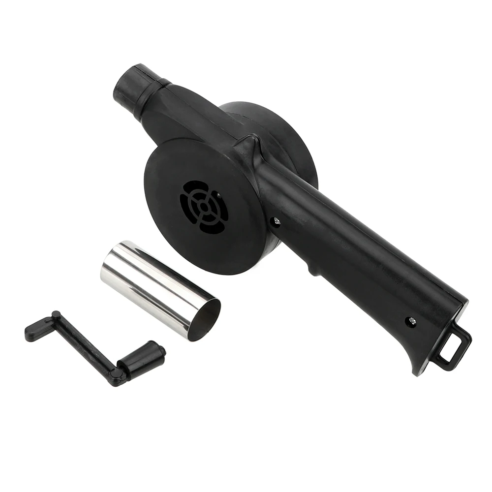 Smoker Accessories Smoker Accessory Picnic Camping Accessories BBQ Tools Portable Barbecue Fan Hand-cranked Air Blower Fire Bellows