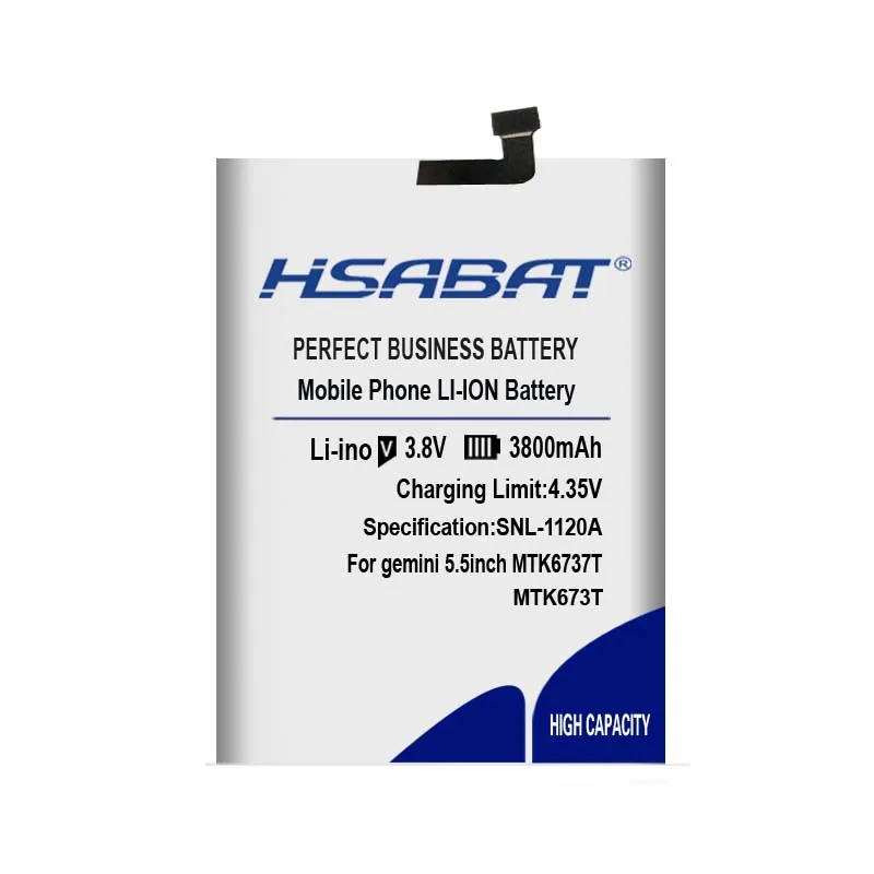 Топ бренд 3800mAh аккумулятор для Ulefone Gemini 5,5 дюймов MTK6737T