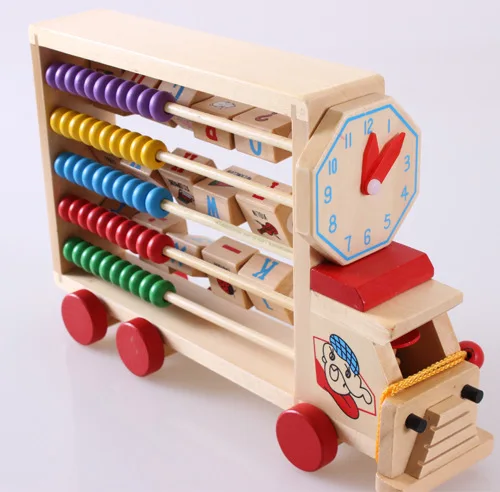 

Customizable Children No. Multi-functional Early Education Children'S Educational Wood Beaded Bracelet Bead-stringing Toy Agent