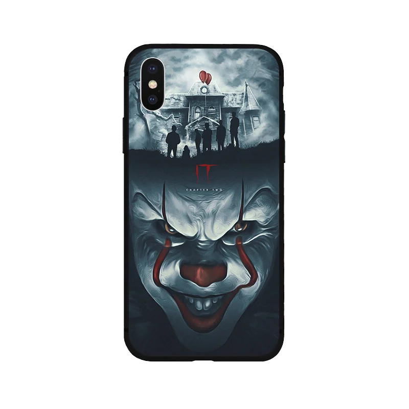 It Chapter Two 2 черный ТПУ мягкий чехол для телефона iPhone11 pro 5 5S se 6 6s X Xs XR MAX 7 8 plus