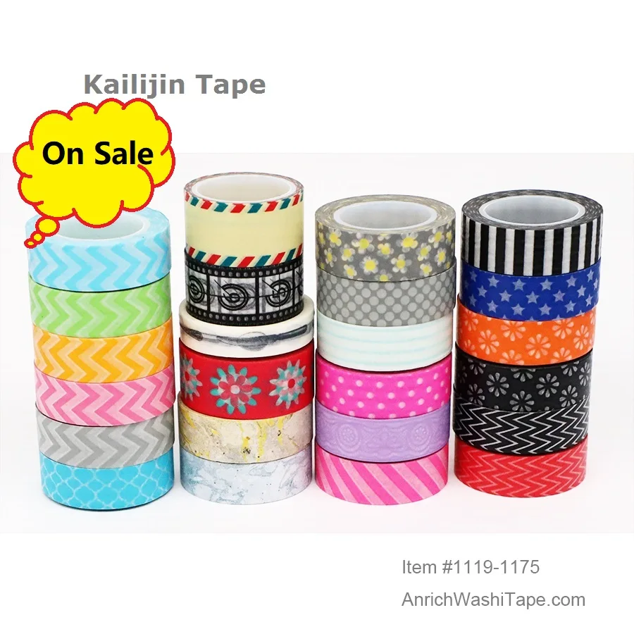 

Basic Pattern Washi Tape Cute Washi Tape DIY Paper Tape Box Wrapping Washi