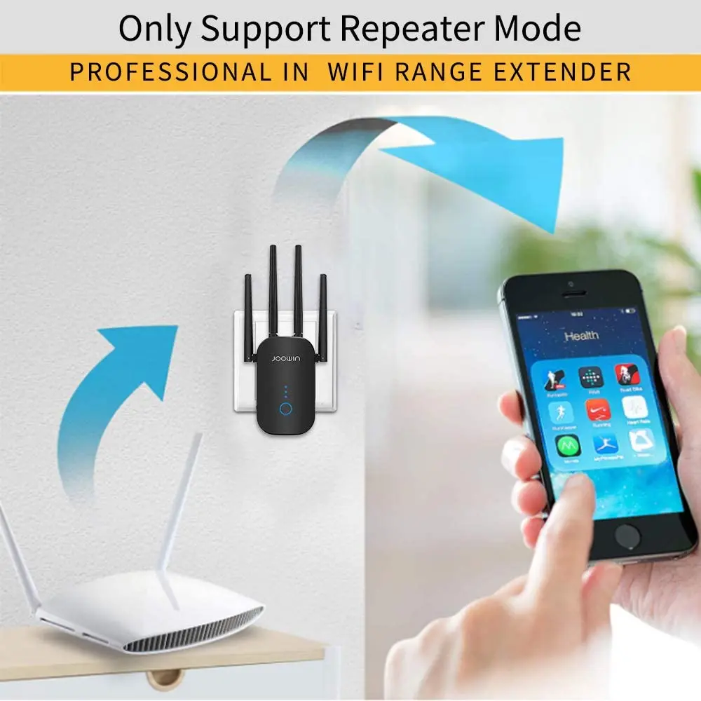 Joowin Repetidor Repetidor Internet Amazon JOOWIN 1200Mbp WiFi