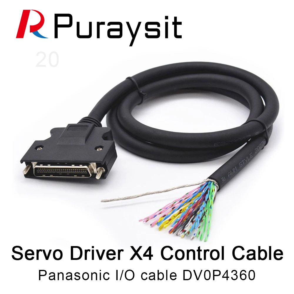 Контрольный кабель Panasonic Servo Driver X4 ввода-вывода DV0P4360 DVOP4360 50-контактный связи |