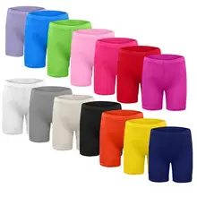 Детские шорты для девочек, летние танцевальные шорты для девочек, шорты для езды на велосипеде, дышащие штаны