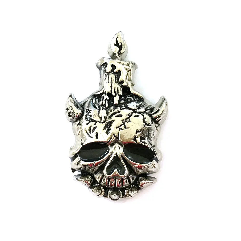 

Повседневные аксессуары для мужчин и женщин в Западном ковбойском стиле с подсвечником и черепом в стиле ретро