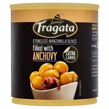 

Fragata Olives Stuffed with Anchovy 200g