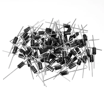 

uxcell 4 Rectifier Diode Axial Electronic Silicon Diodes 3A 400V 80pcs