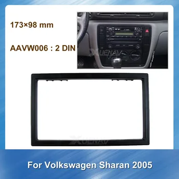 

Car Radio Fascia for Volkswagen Sharan 2005 Car DVD Player frame Auto Stereo Fitting Frame Dash Kit Panel Adaptor Accessories