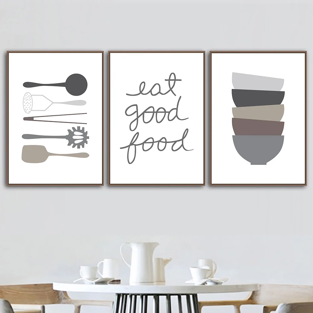 

Quotes Print Painting Baby Tableware Canvas Painting Wall Art Nursery Poster Print Kids Room Picture Painting Home Decoration