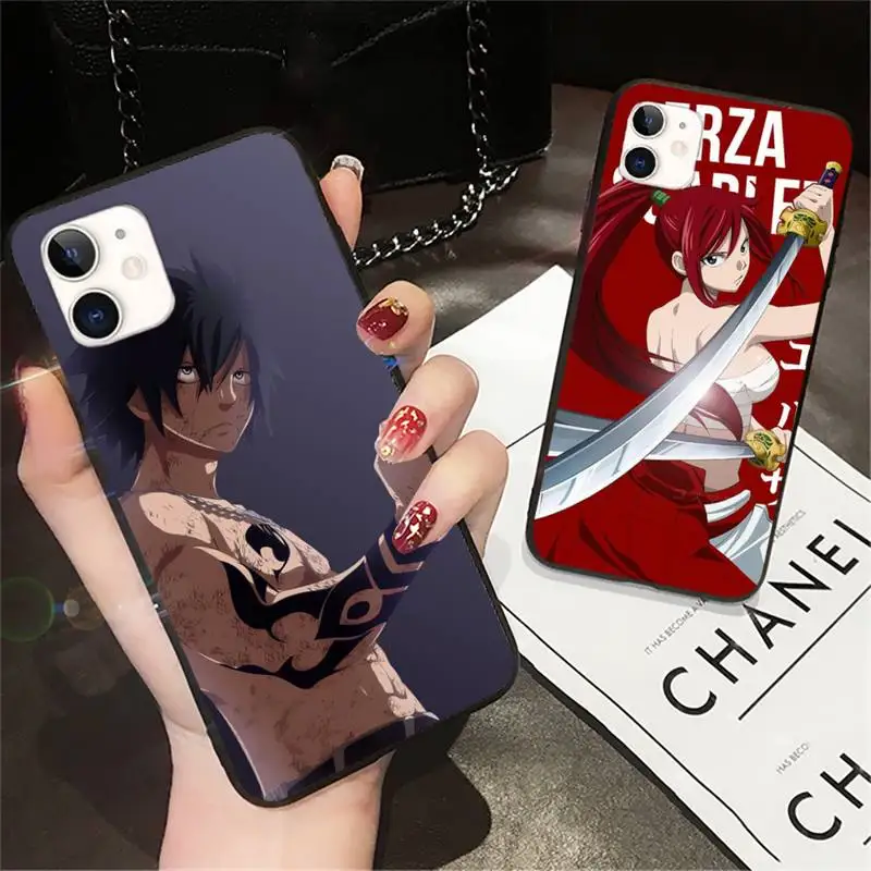 

Fayri tail Anime cool Phone Case for iPhone 11 12 pro XS MAX 8 7 6 6S Plus X 2020 XR Mini