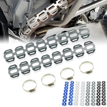 

For BMW R1200GS LC / ADVENTURE R 1200 GS LC 2014 2015 2016 2017 18 2019 Motorcycle Exhaust Muffler Pipe Heat Shield Guards Cover