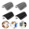 Cat Self Groomer Wall Corner Massage Comb Cat Corner Groomer Brush with Catnip Cats Comb with Long and Short Fur With Catnip ► Photo 1/6