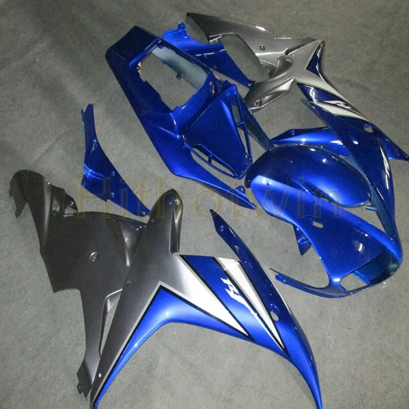 Пользовательский капот мотоцикла для YZF-R1 2002 2003 ABS пластик обтекатель литья под давлением прессформы черный