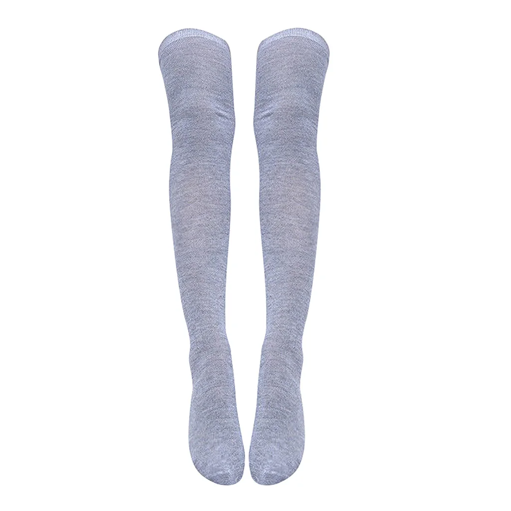  womens knee-high socks Extra Long Cotton Thigh High Socks Over the Knee High Boot Stockings Cotton Leg Warmers sock